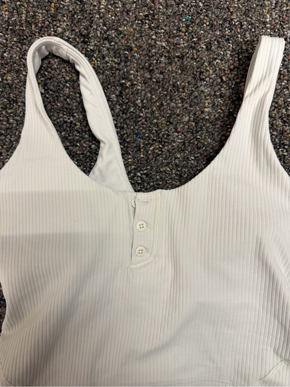 Lululemon ribbed Henley top - Picture 4 of 5